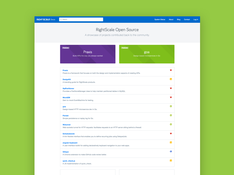 Frontend development